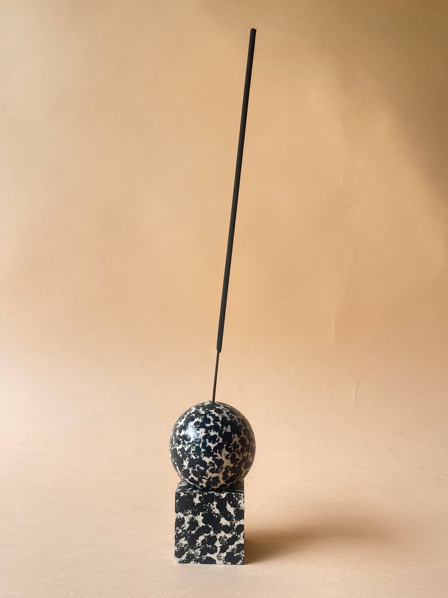 Wooden Incense Holder - Speckled