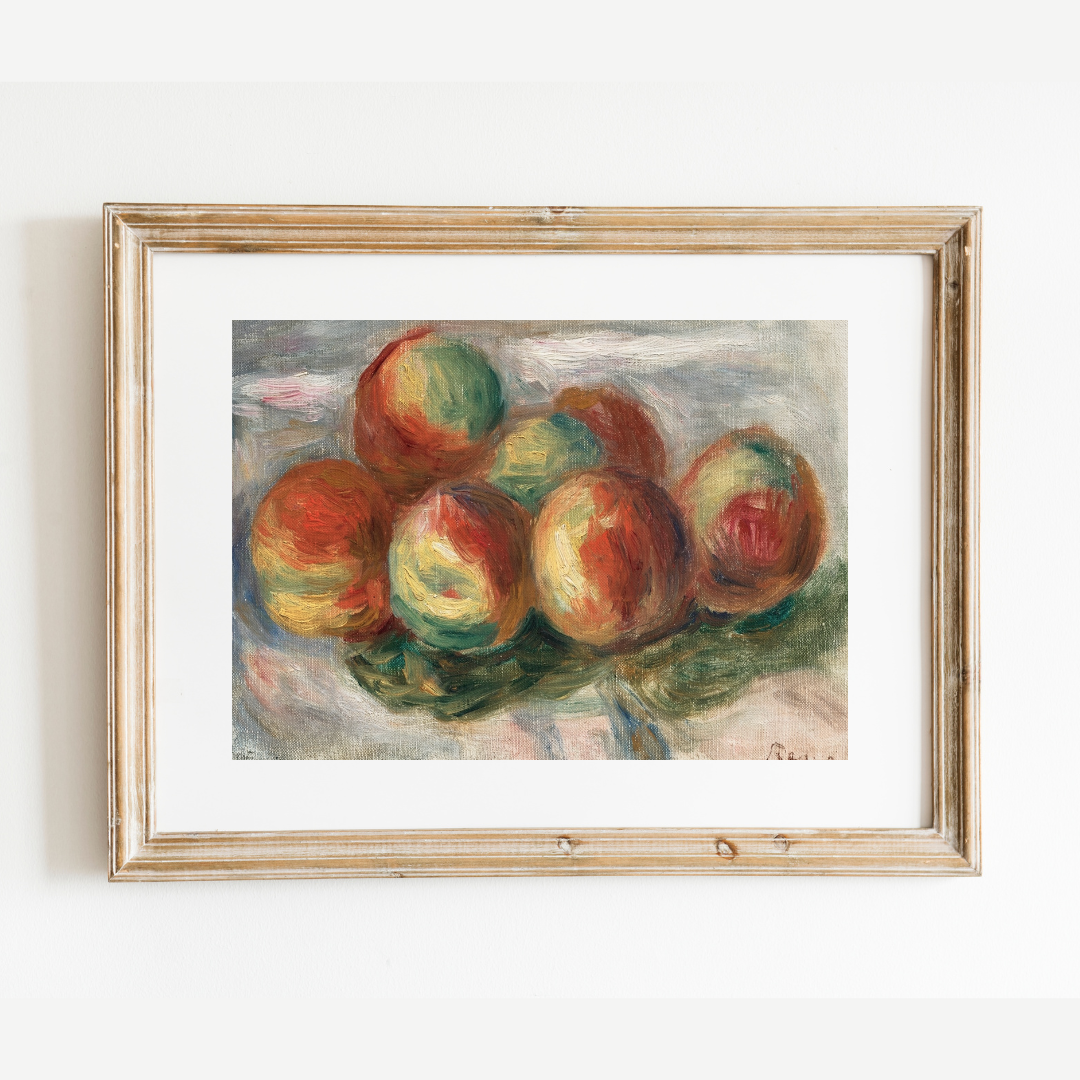 Peaches Antique Art Print