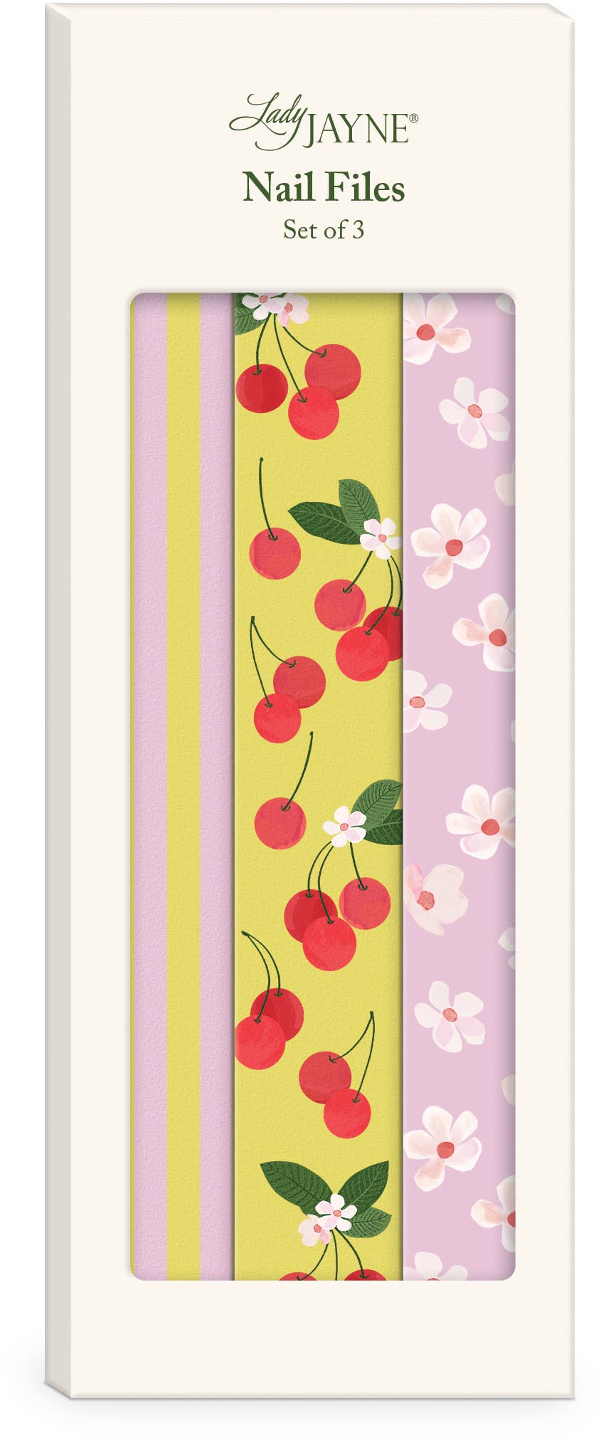 Fruit & Fleur Cherries Nail File Set