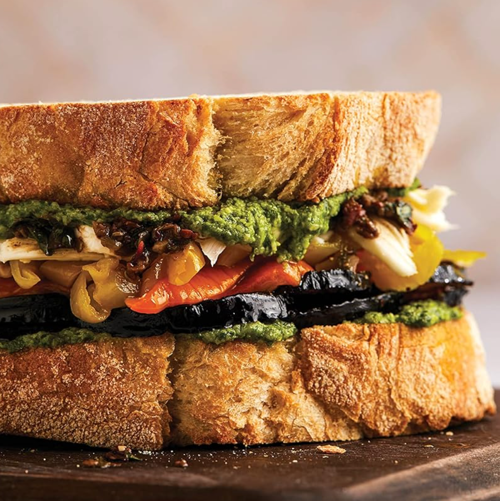 A Hearty Book of Veggie Sandwiches: Vegan & Vegetarian