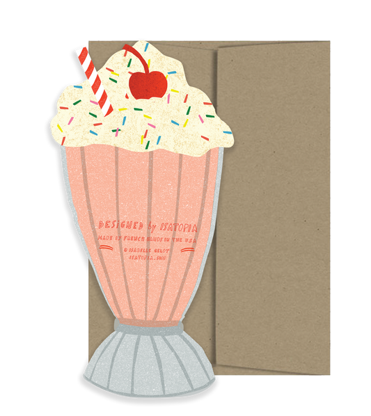Milkshake Card