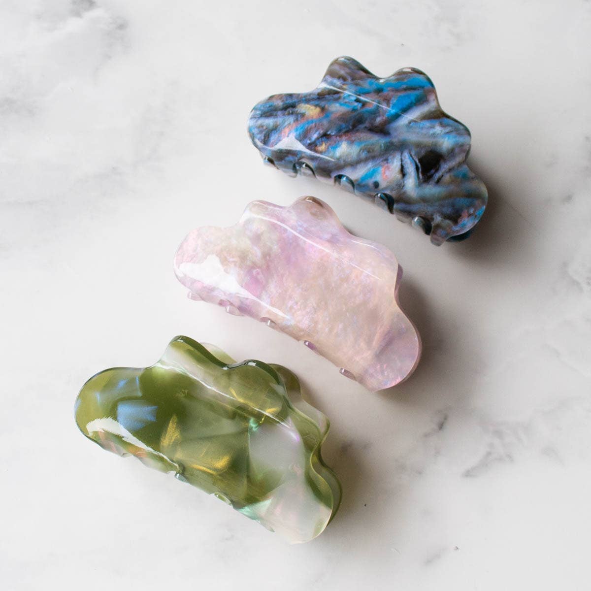 Eco Cloud Hair Claw Clip