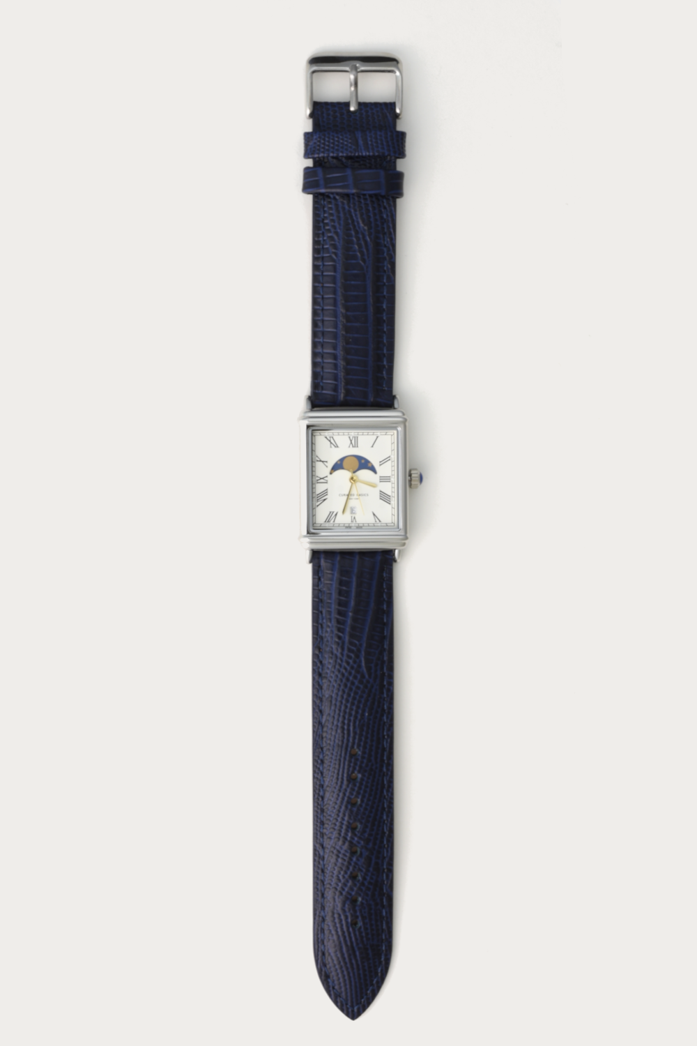 Moonphase Watch: Blue Lizard Strap