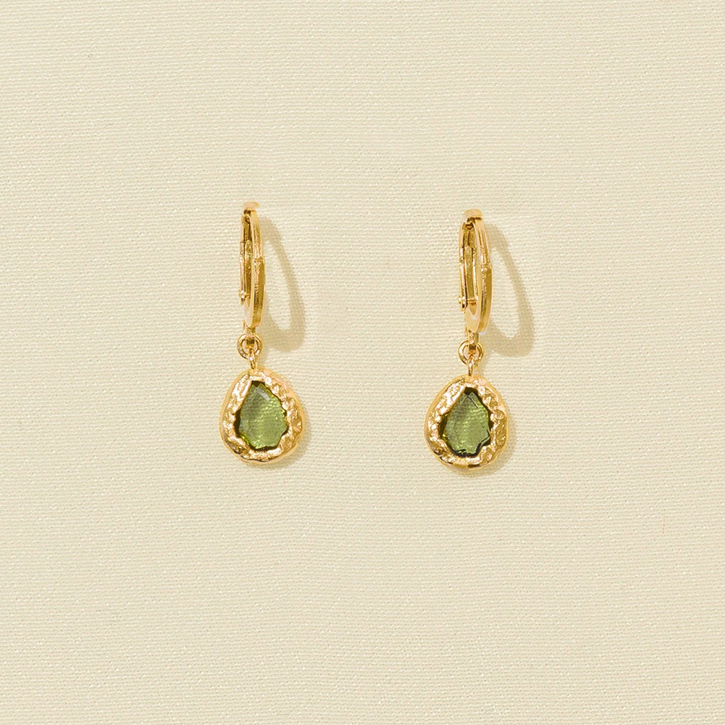 Lysia Dark Green Earrings