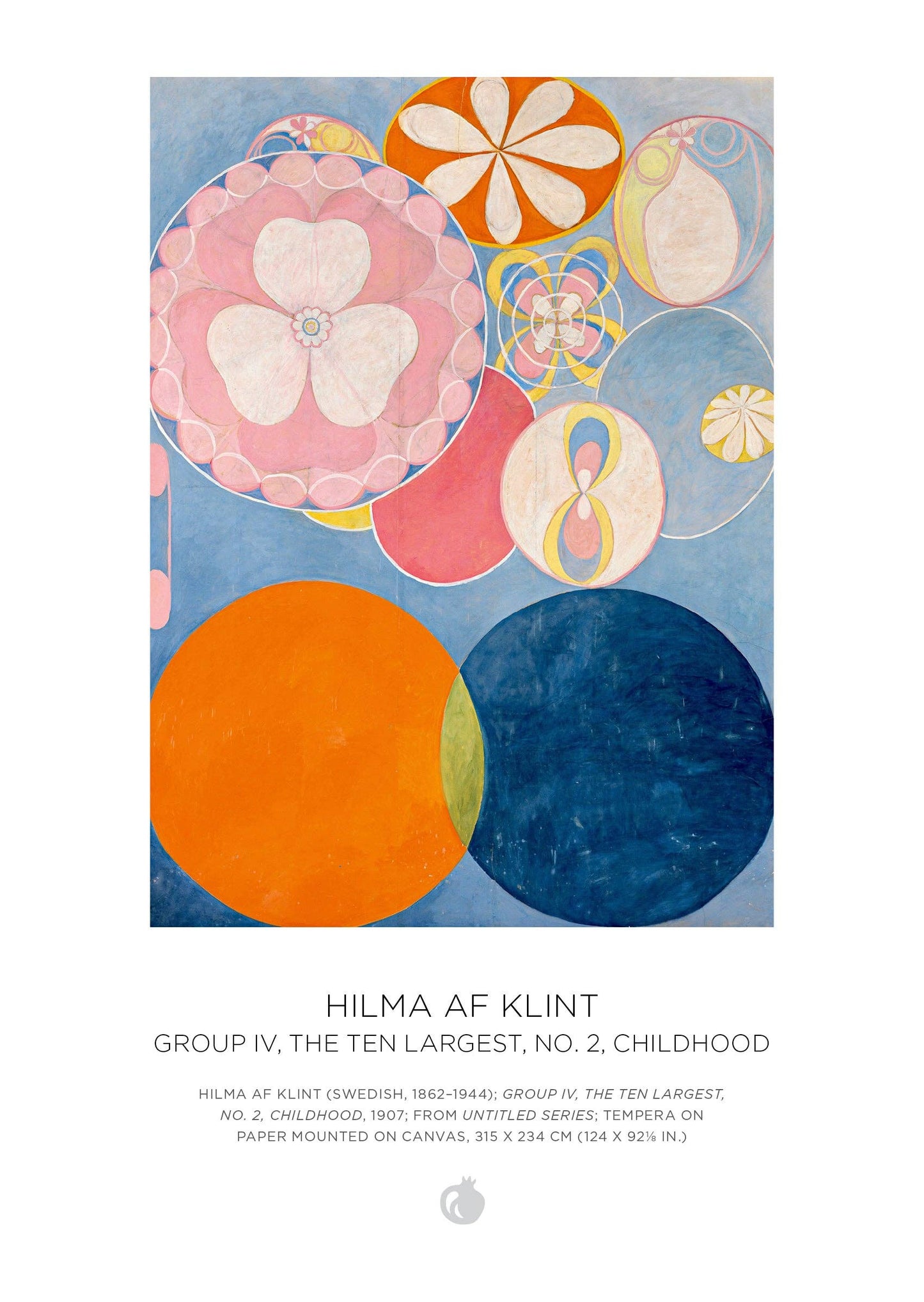 Hilma af Klint 120-Piece Double-Sided Jigsaw Puzzle Set