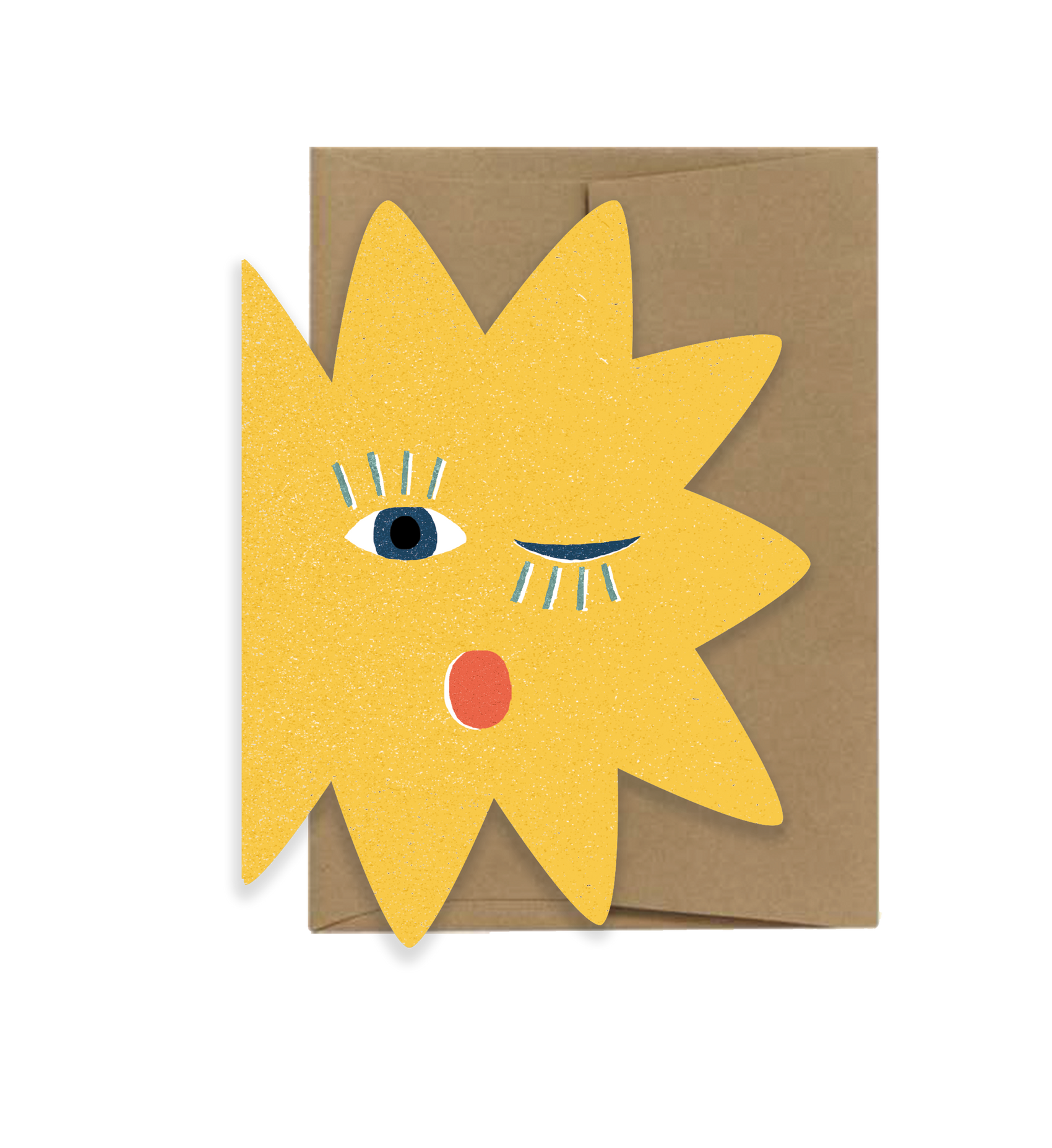 Star Blink Die Cut Card