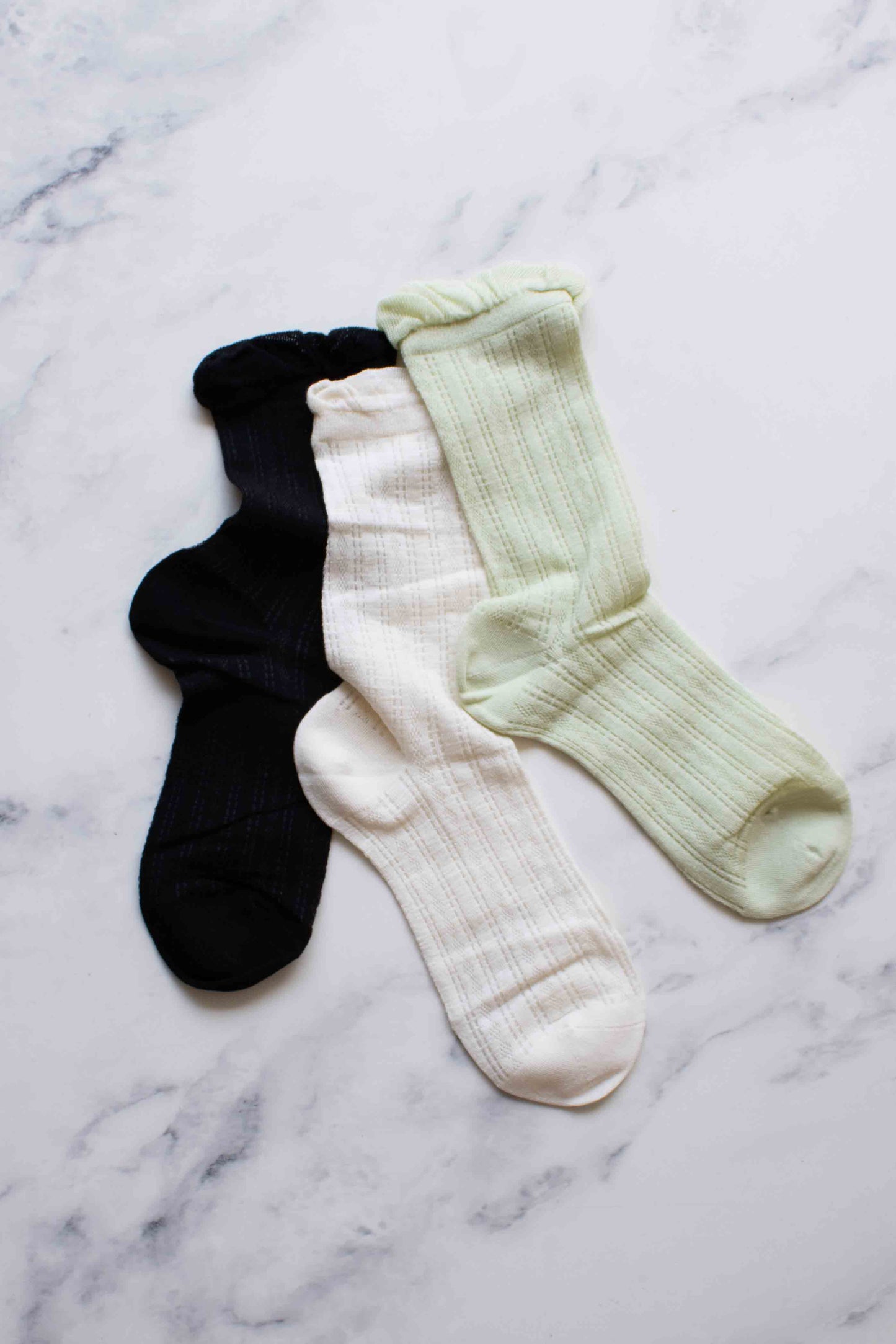 Women's Moment See Through Lace Socks