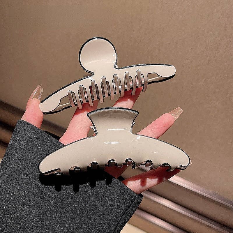 Cream Claw Clip - 3 Styles