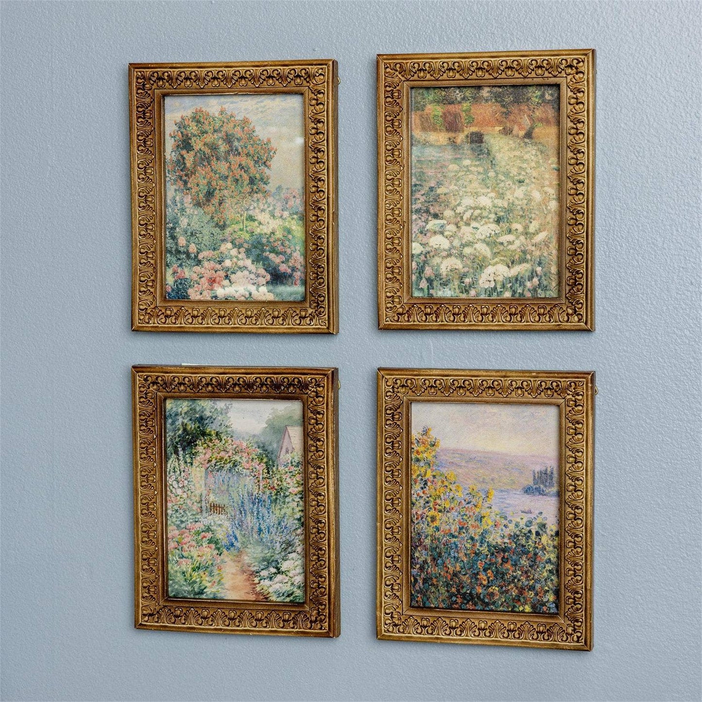 Cottage Garden Landscape Framed Prints - 4 Styles