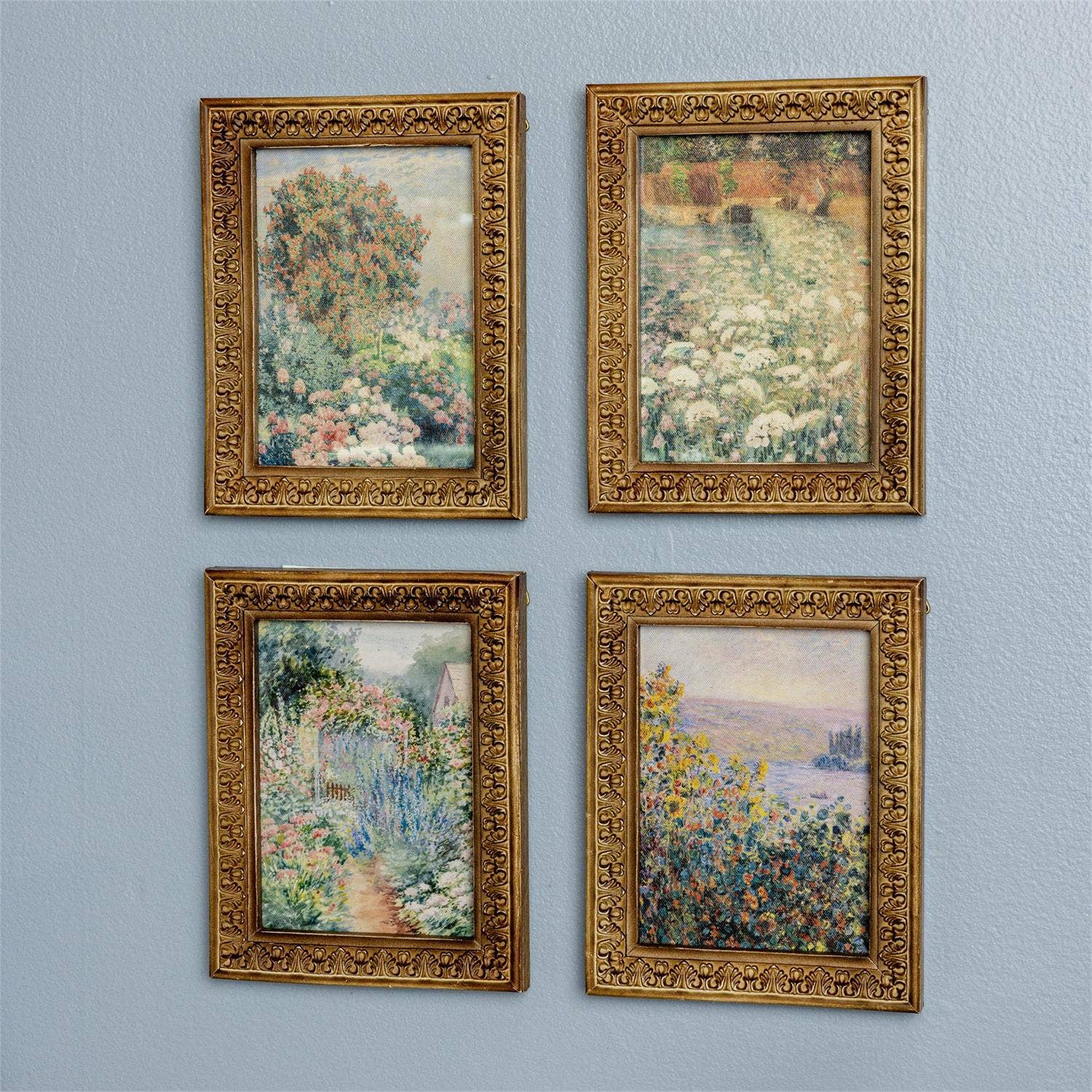 Cottage Garden Landscape Framed Prints - 4 Styles