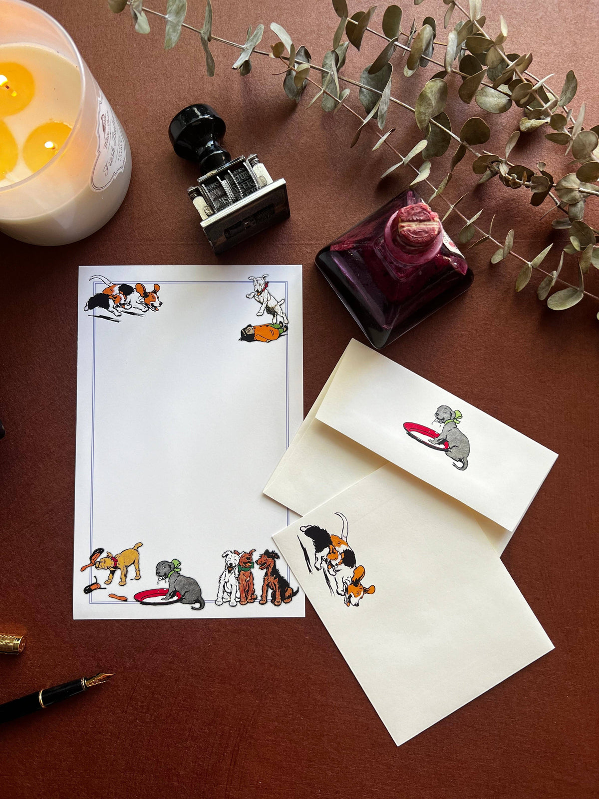 Playful Puppies - Letter Writing Set