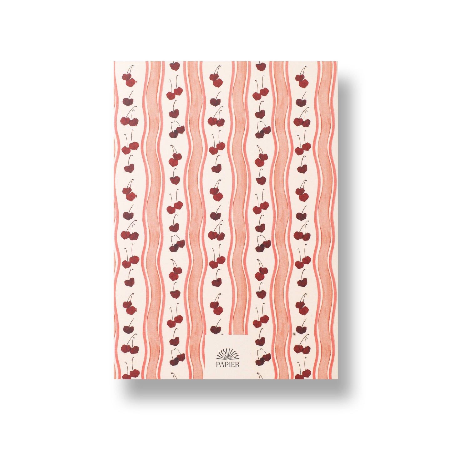 Cherry Wave A5 Softcover Lined Notebook