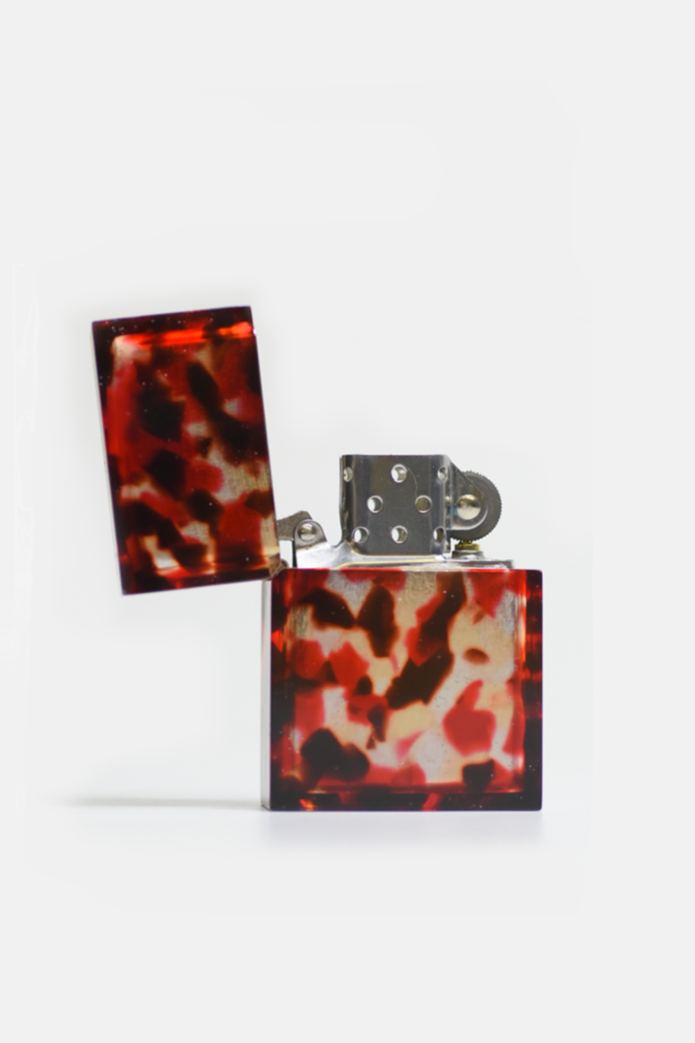 Red Shell Zippo Style Lighter: Red Shell