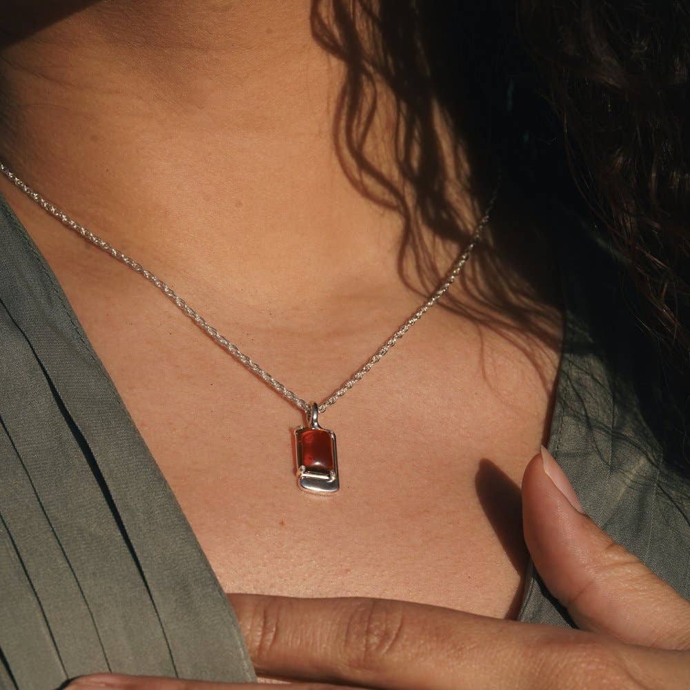 Foster Necklace - Brown