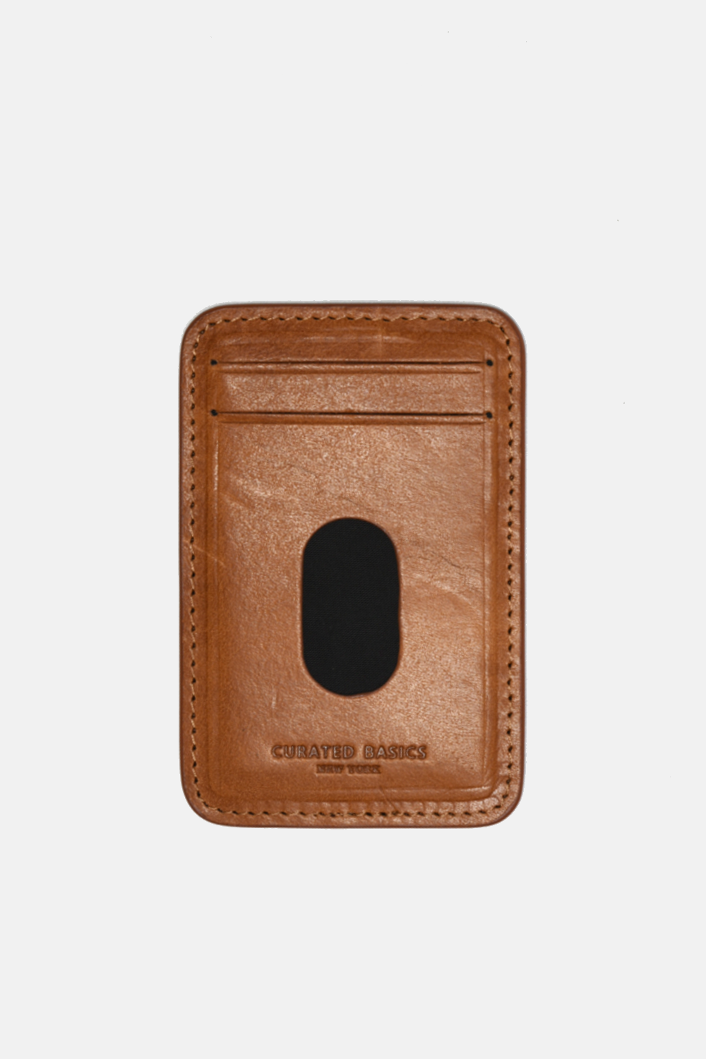 MagSafe Leather Cardholder: Black