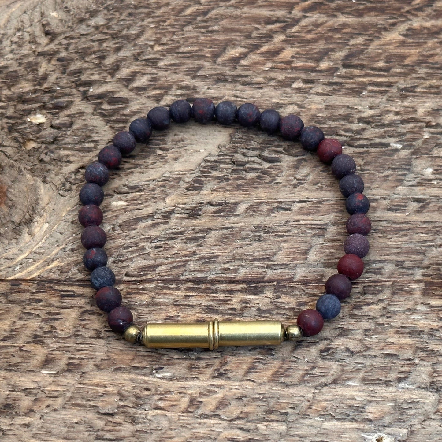 Flint Beaded Single Bracelet