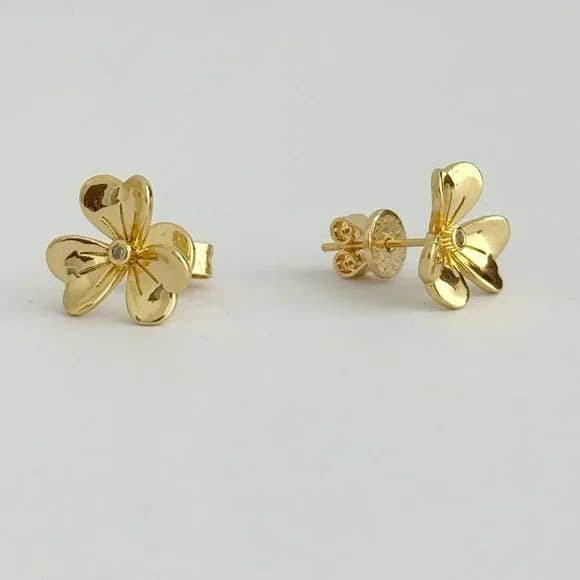 La Flor Dor Stud Earrings