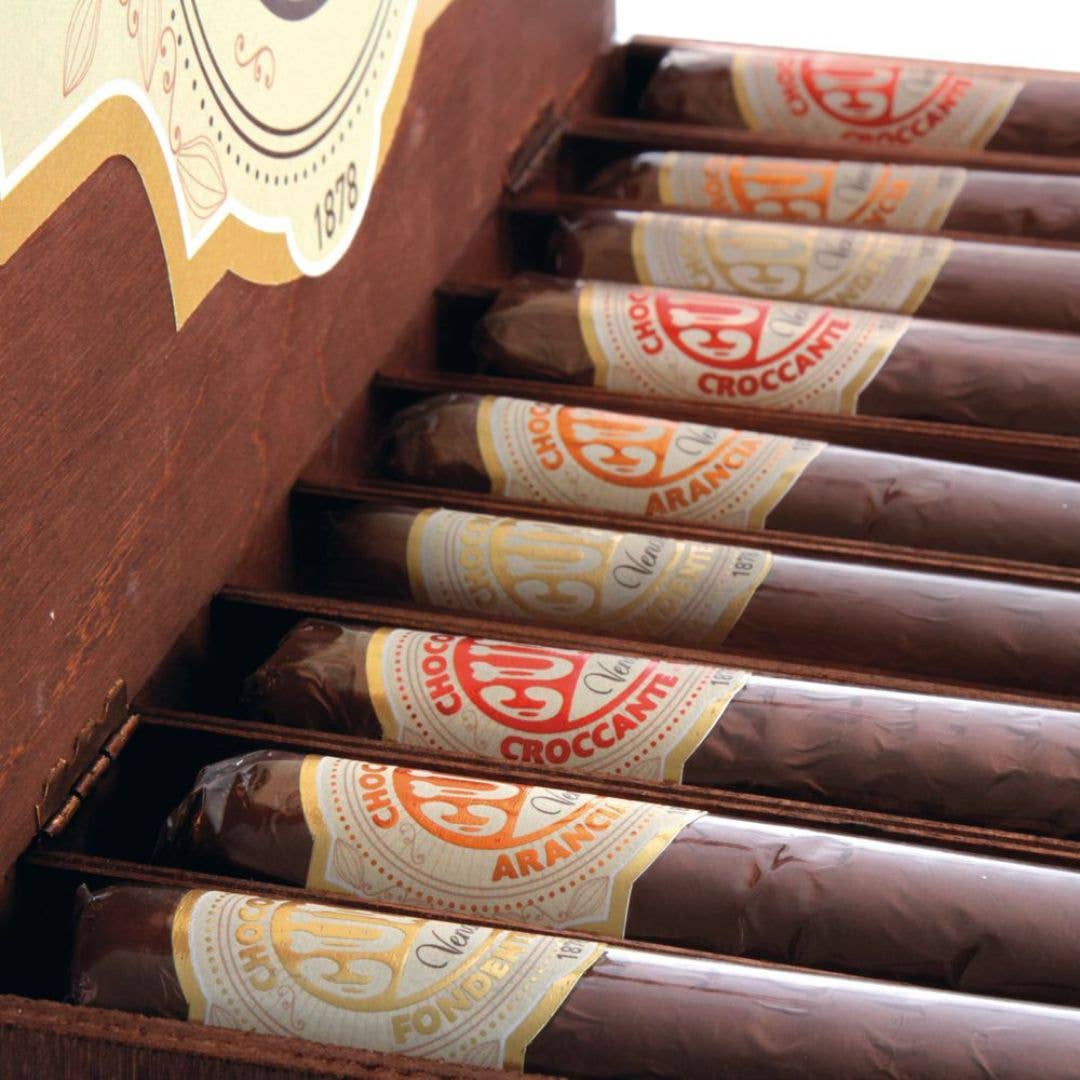 Assorted Chocolate Cigars - Italian Chocolate
