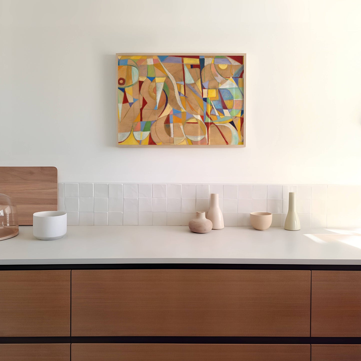 GUEST ARTIST COLLAB  | Midcentury Modern Home Art Print