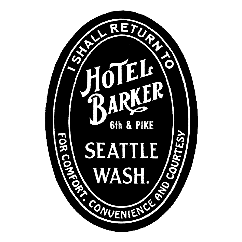 Great American Cities - Travel Label Sticker Box