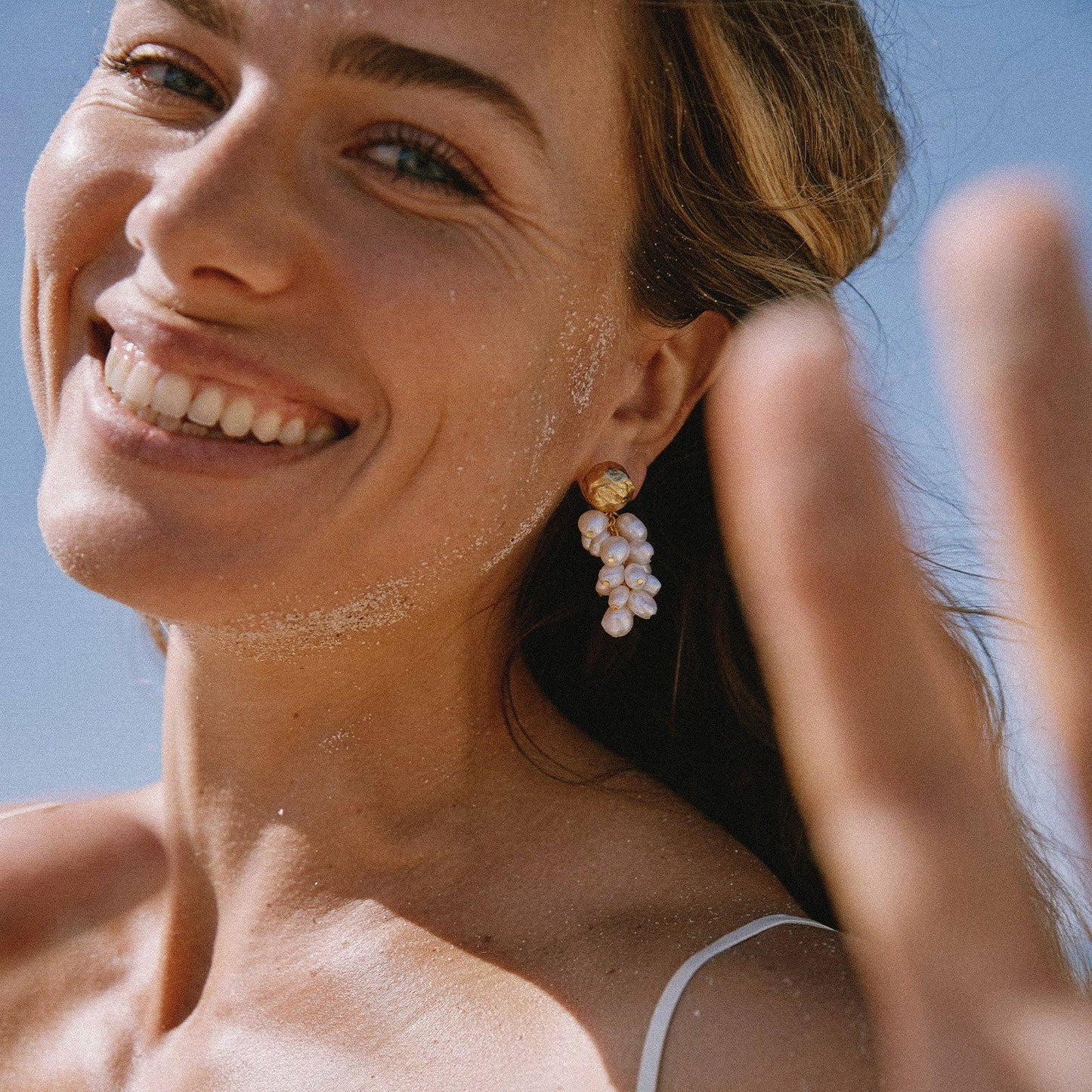 Grappa Earrings | Jewelry Gold Gift Waterproof