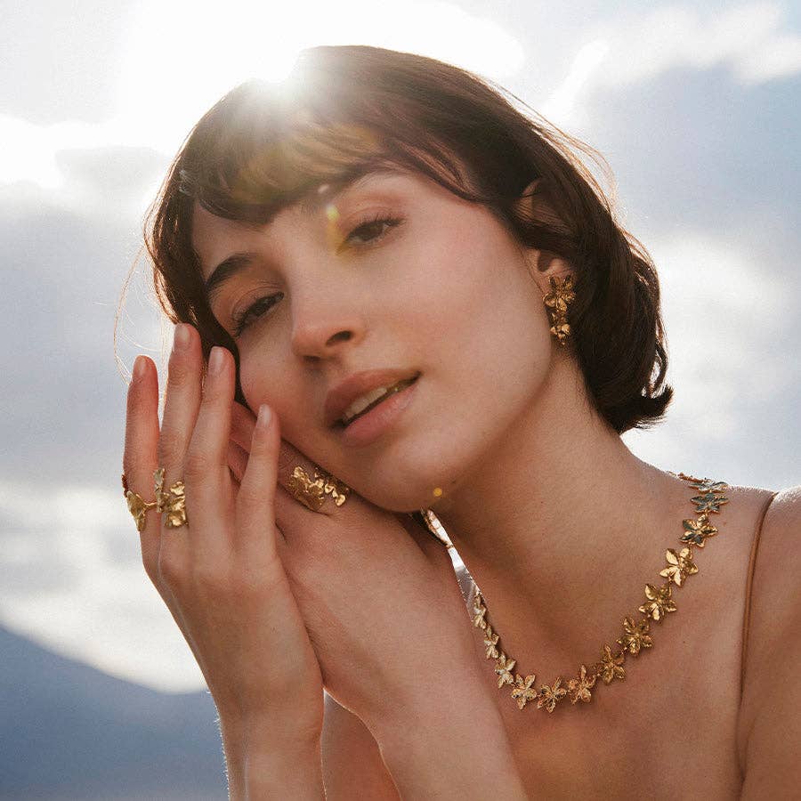 Thalla Earrings | Jewelry Gold Gift Waterproof