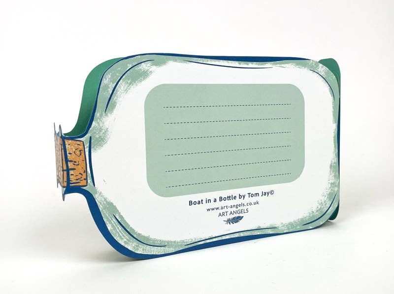 Boat in a Bottle 3D Card - Tom Jay