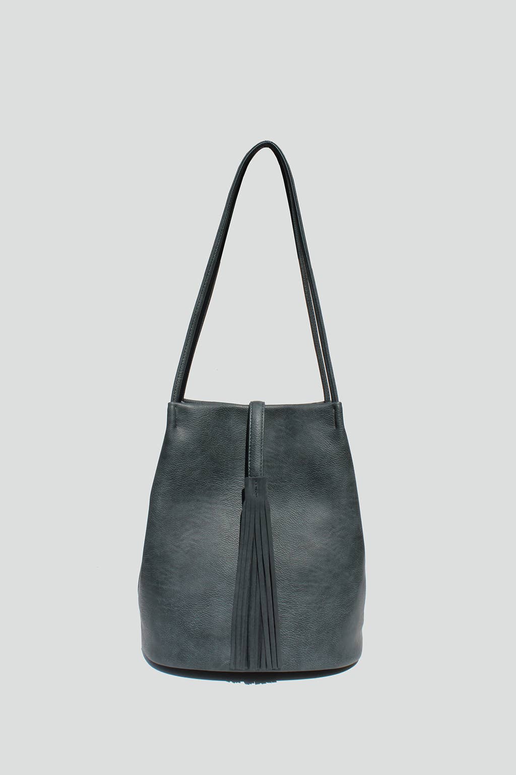 Melody Tassel Tote: Taupe