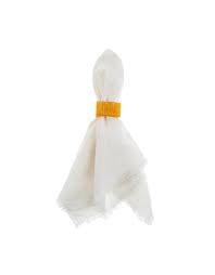 Resin Napkin Ring Gold