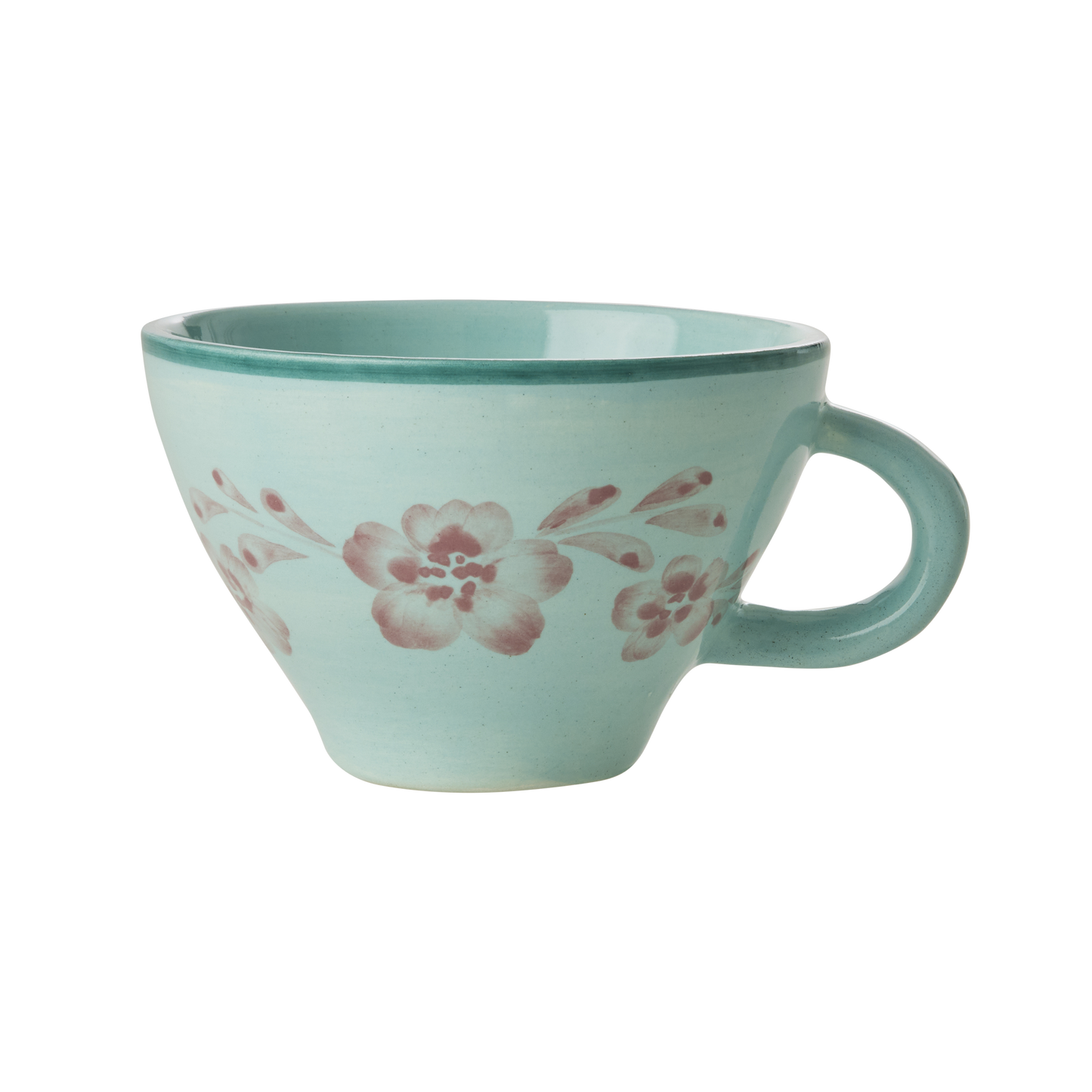 Floral Ceramic Tea Cup