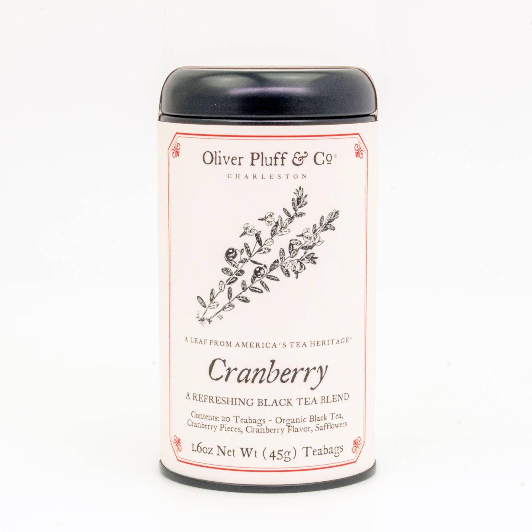 Cranberry - 20 Teabags in Signature Tea Tin