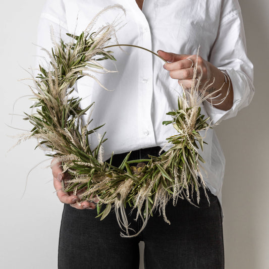 Dried Olive Wreath