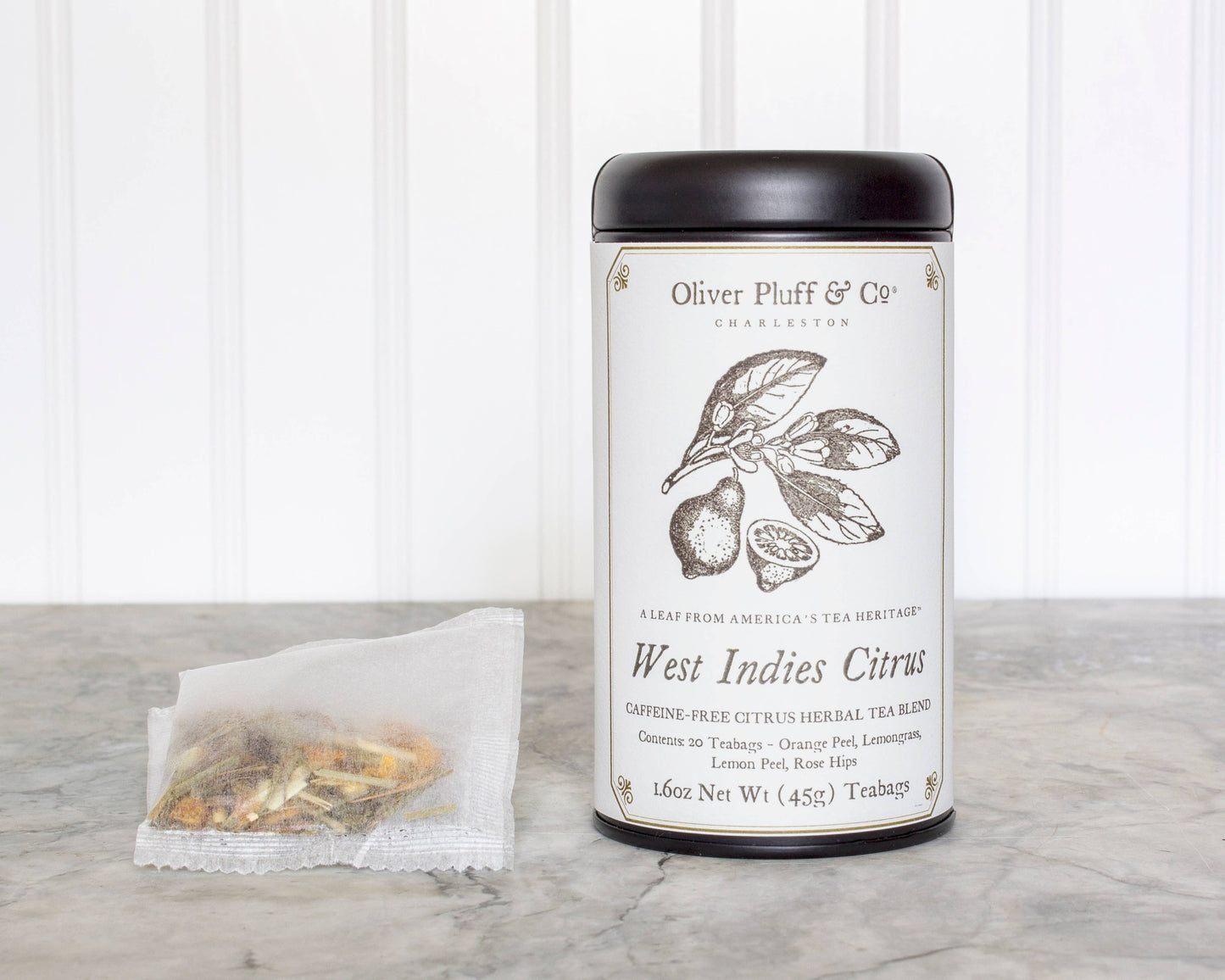 West Indies Citrus - 20 Teabags in Signature Tea Tin