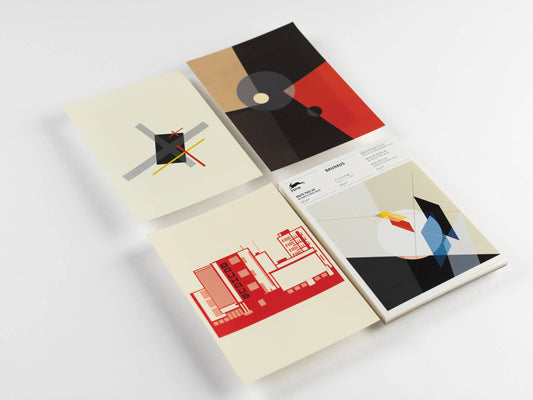 Bauhaus A5 Note Pad & Writing Paper