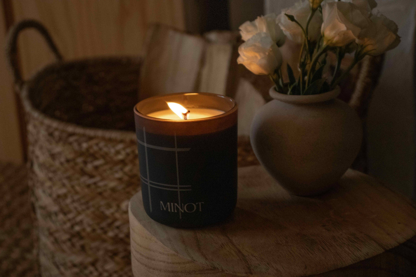 Frost - Luxury Non-toxic Soy Winter Candle, 12 oz.