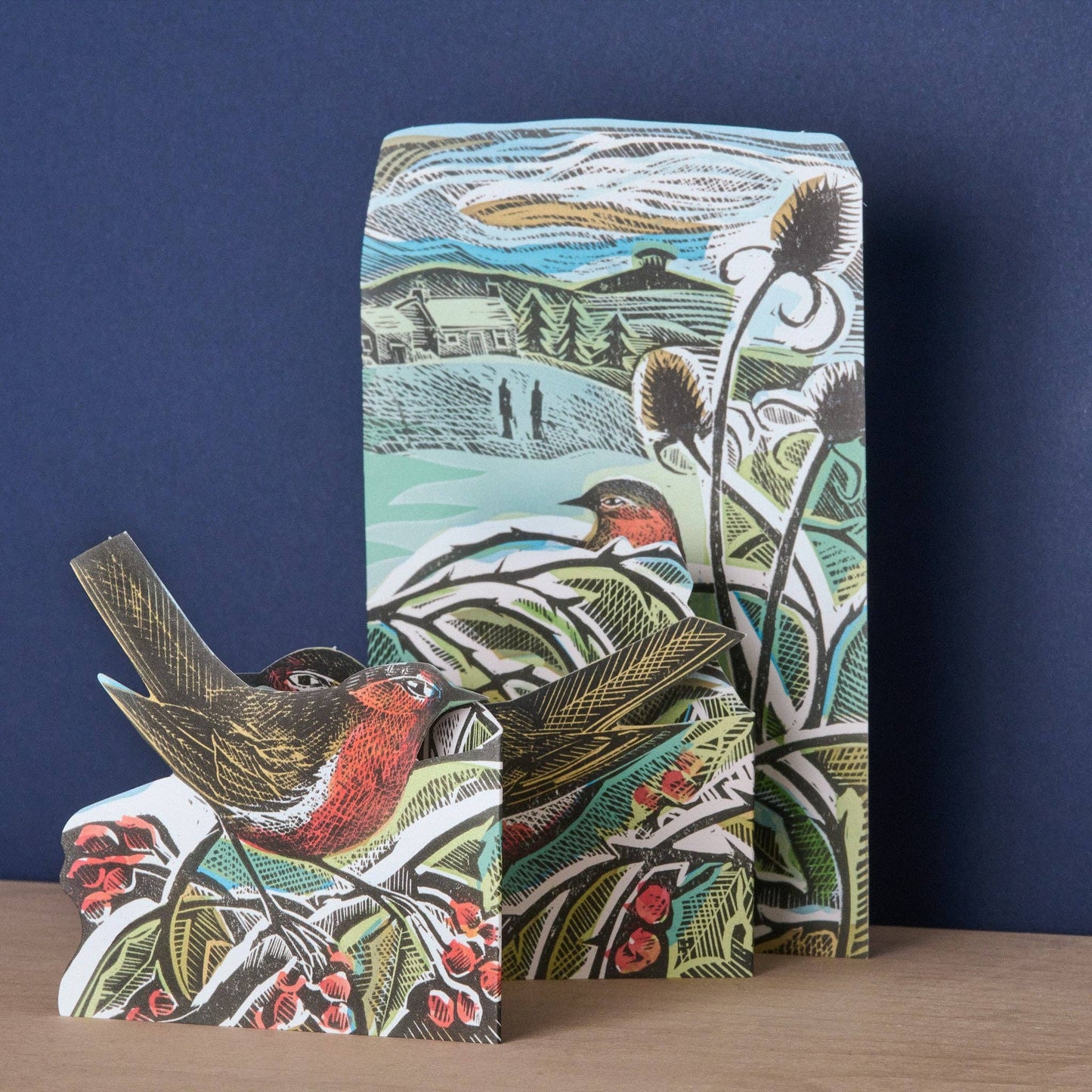 Robins and Teasels