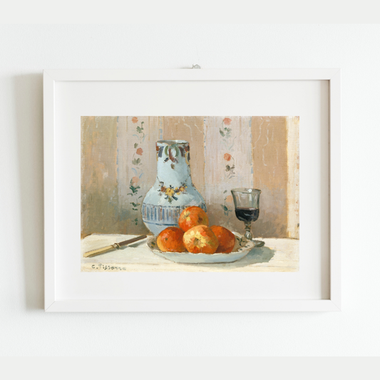 Still Life with Apples Art Print