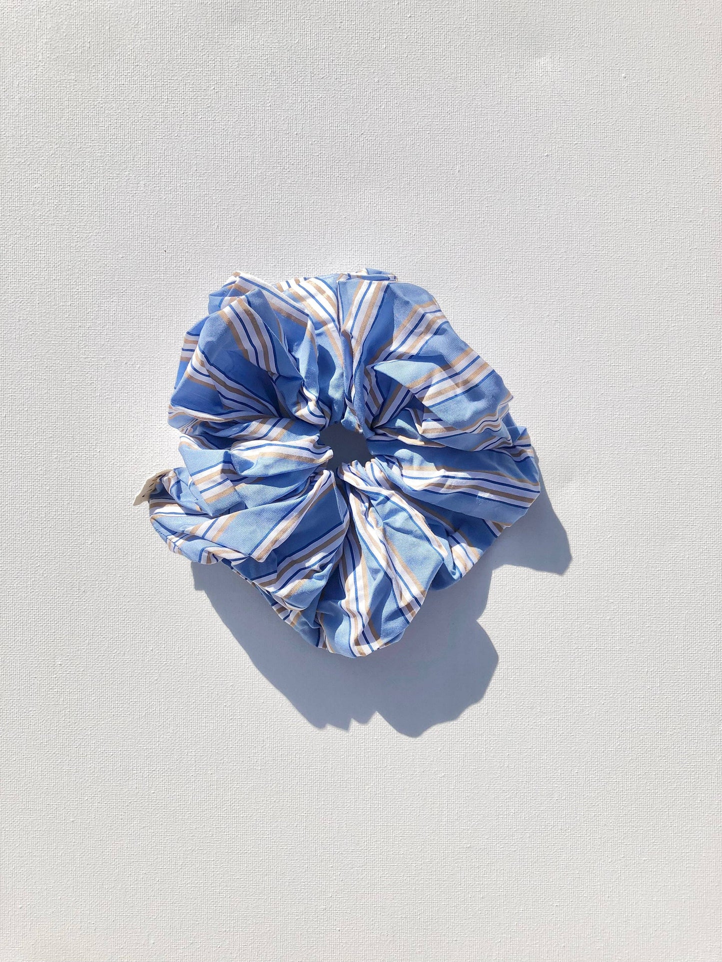 SMART STRIPE SCRUNCHIES: Peach / 19cm