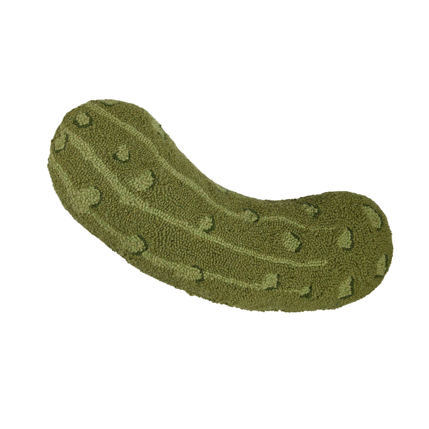 Shaped Pickle Hook Pillow