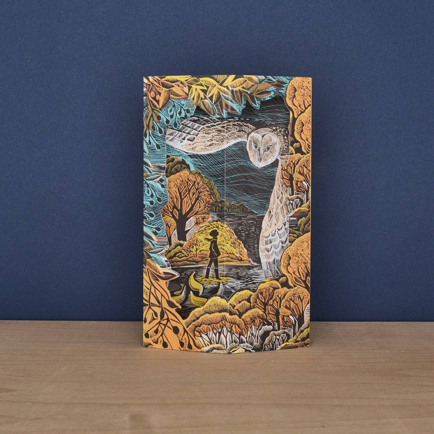 October Owl  Die-Cut