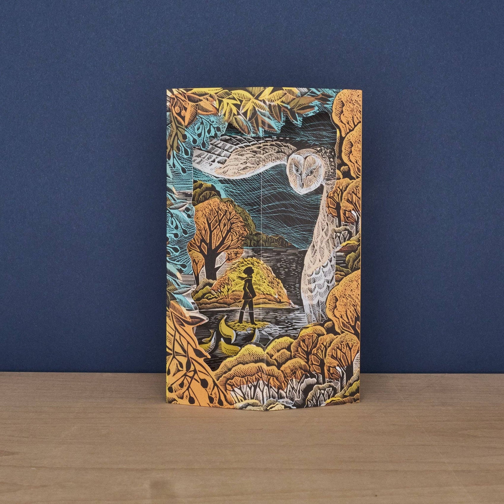 October Owl  Die-Cut
