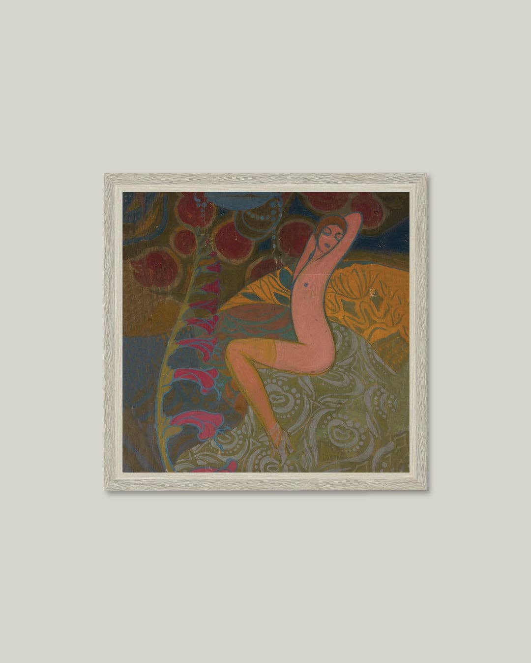 Woman & Flowers: 5x5