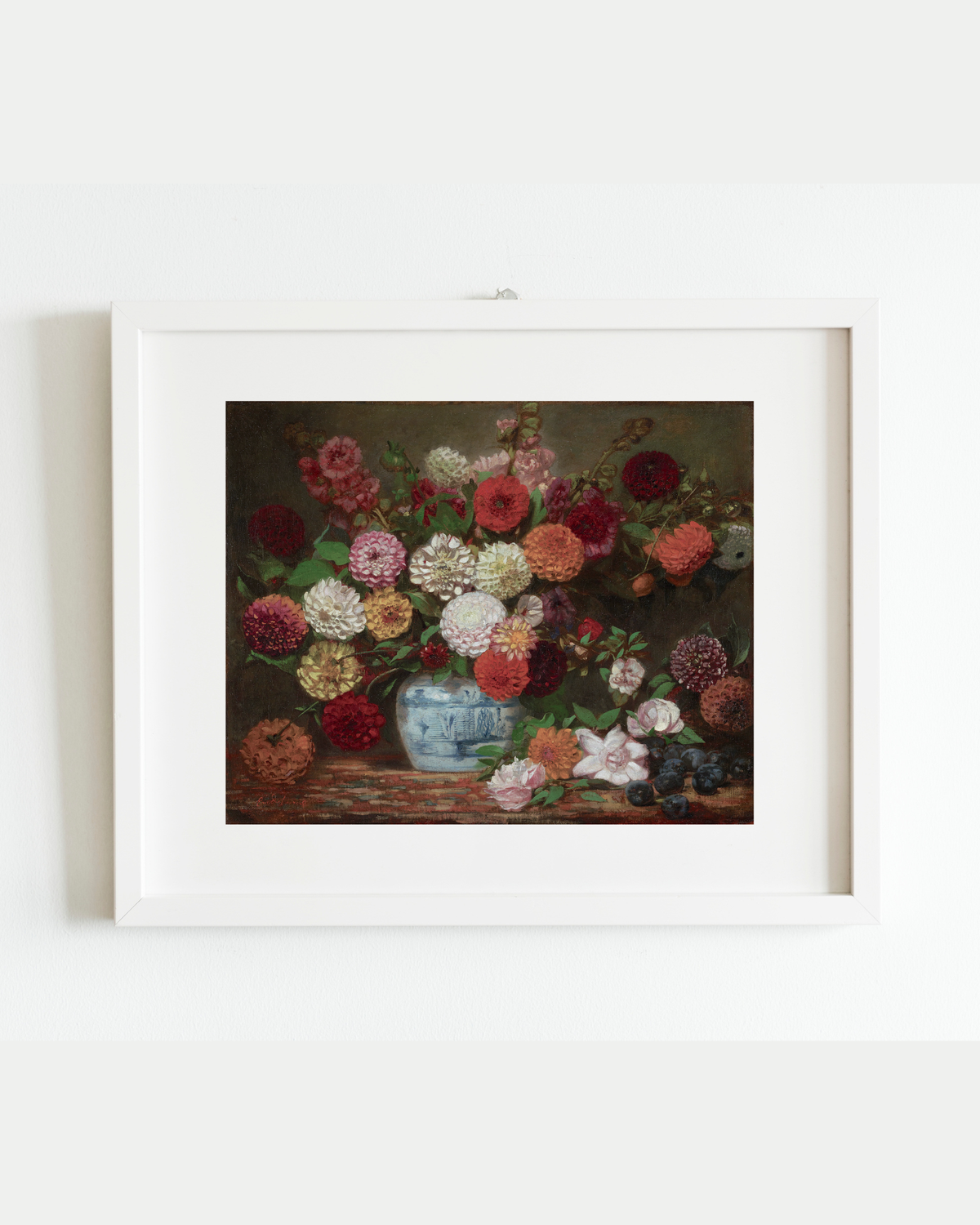 Harvest Bouquet Antique Art Print