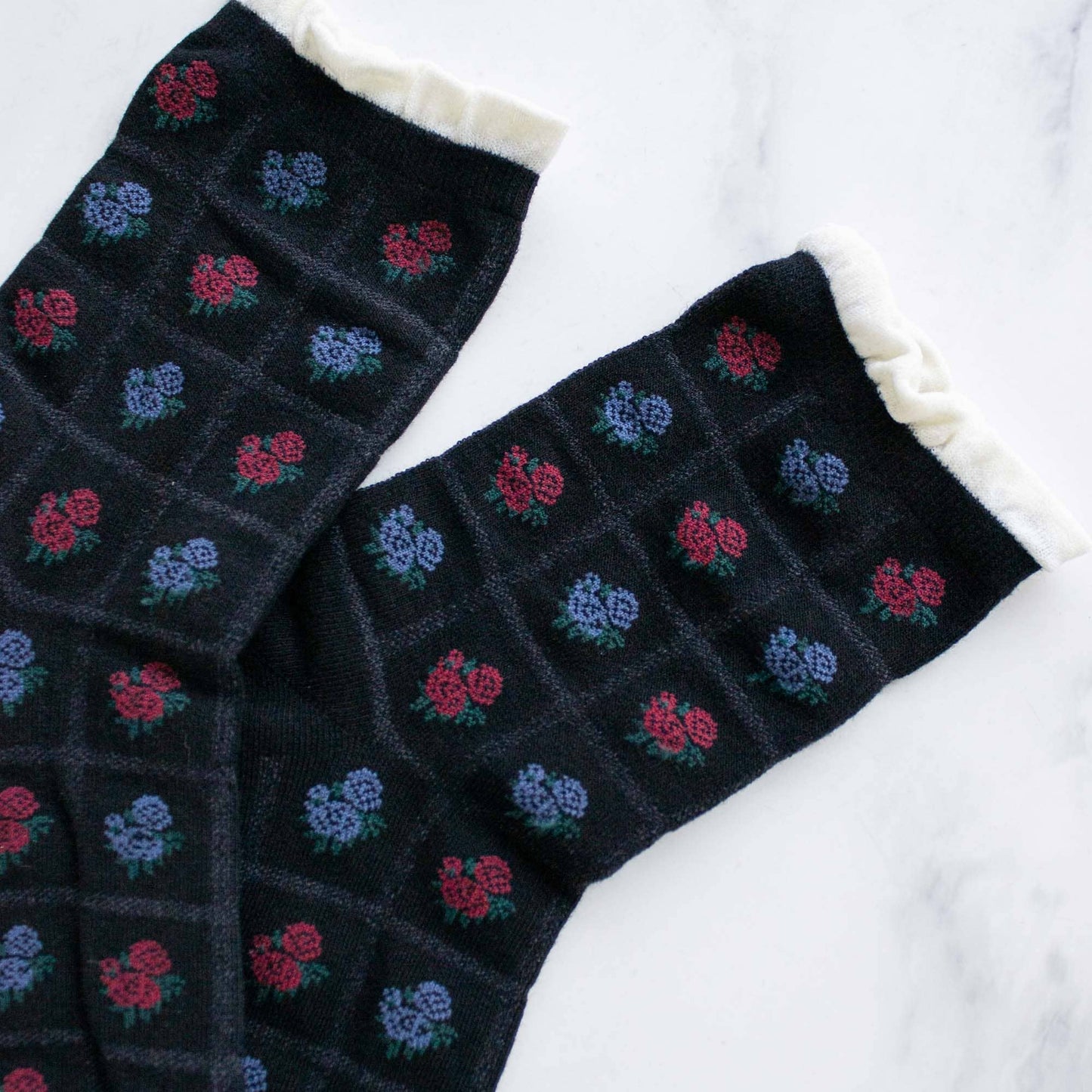 Women's Antique Floral Socks