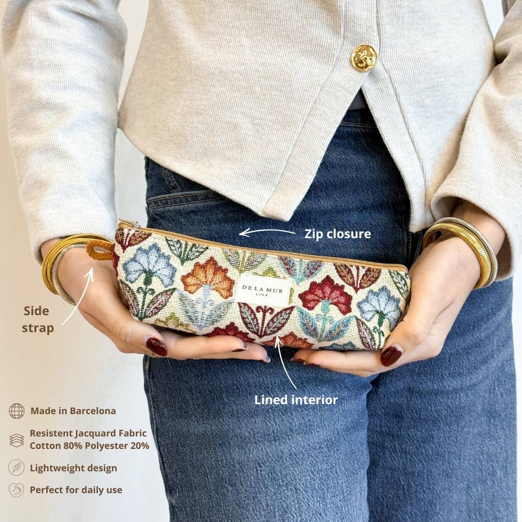 Pencil Case in Flora