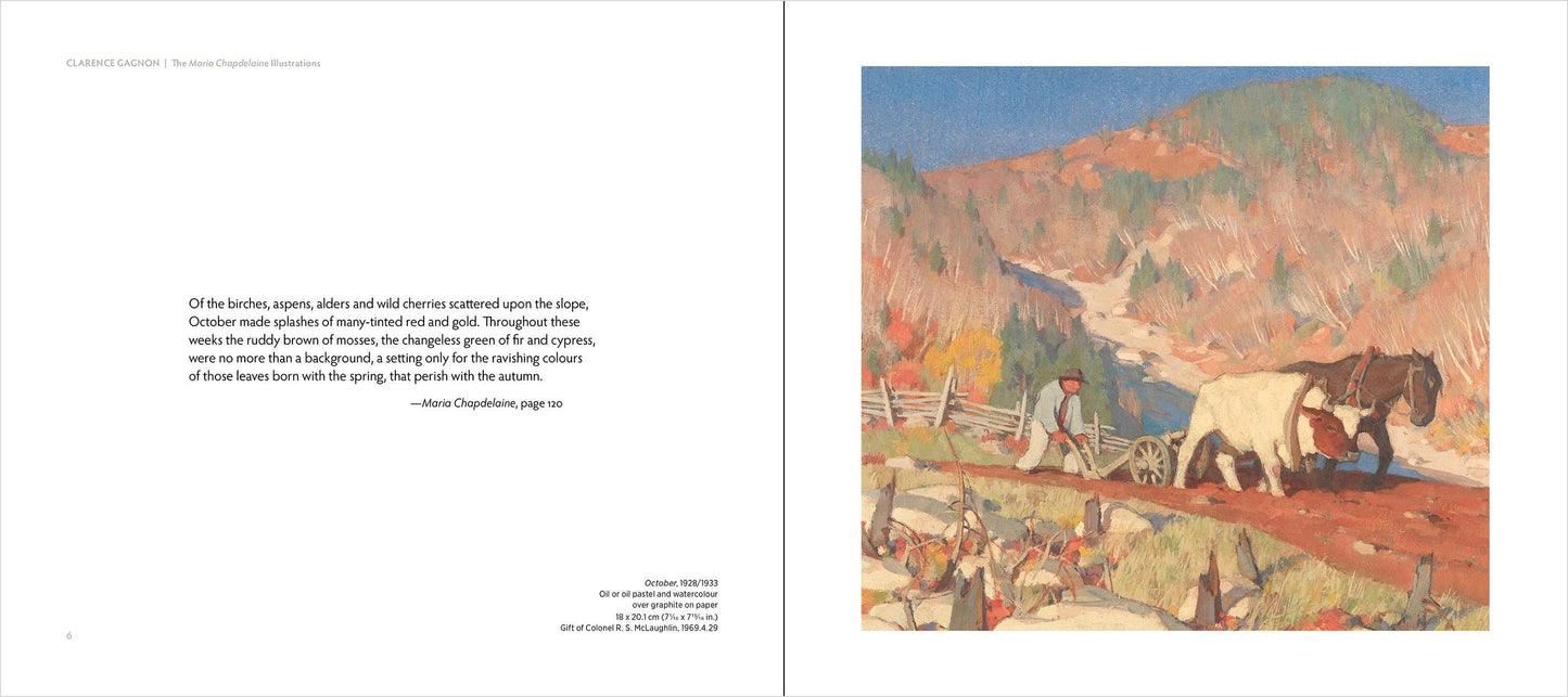 Clarence Gagnon: The Maria Chapdelaine Illustrations