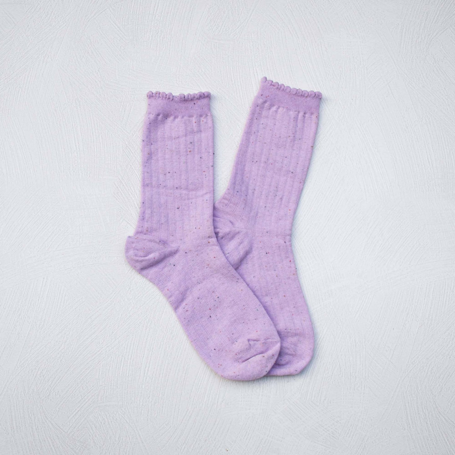 Confetti Solid Socks: Blue