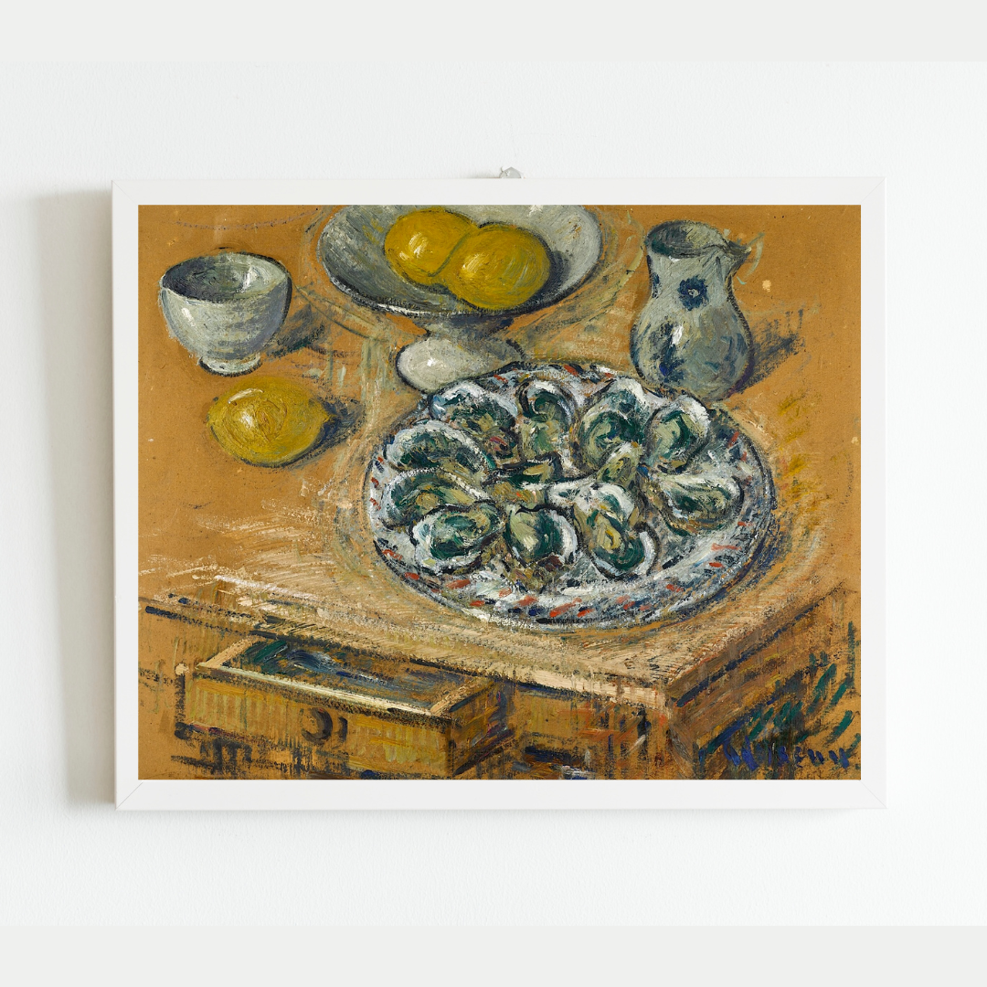 Still Life with Oysters Art Print