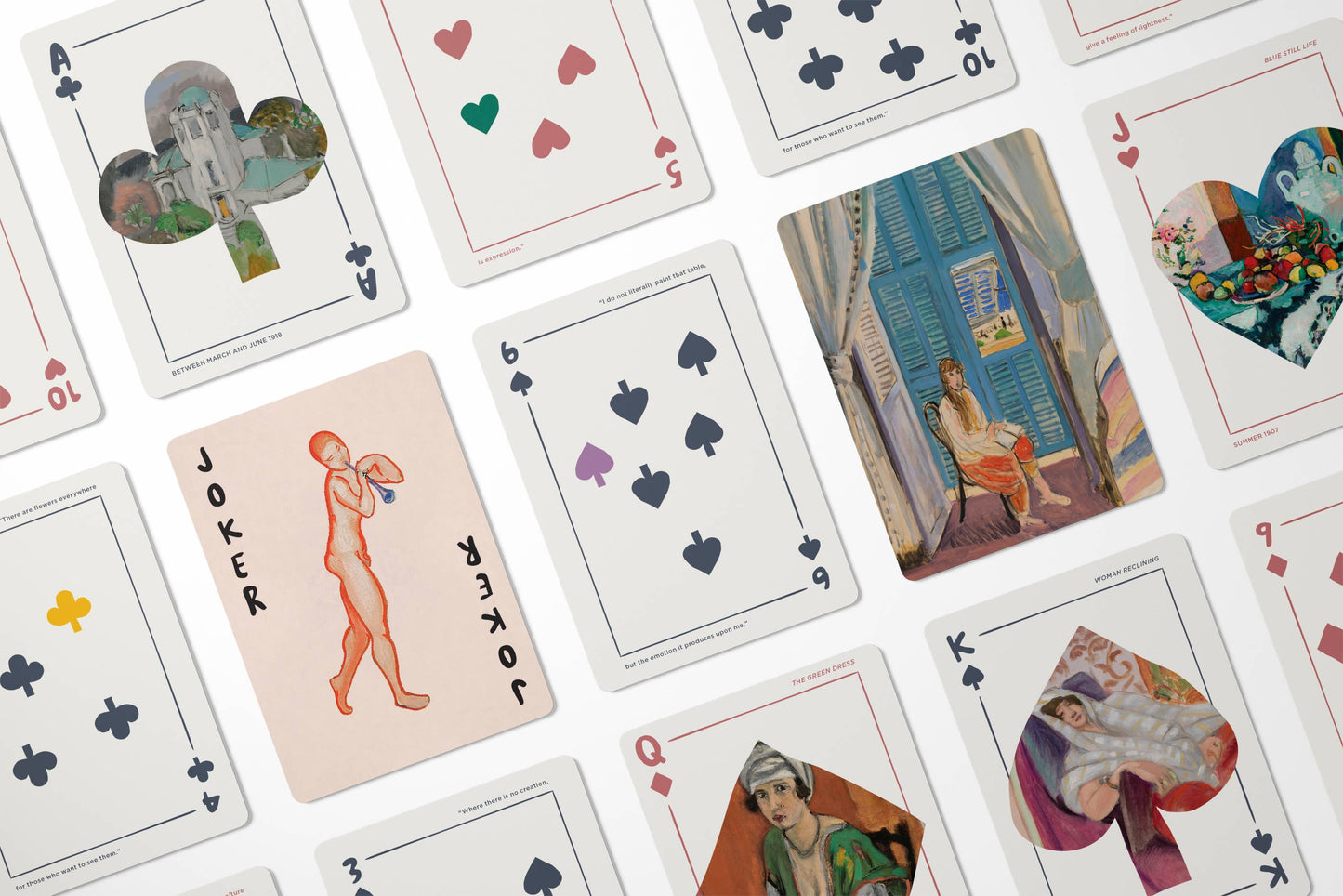 Henri Matisse Playing Cards
