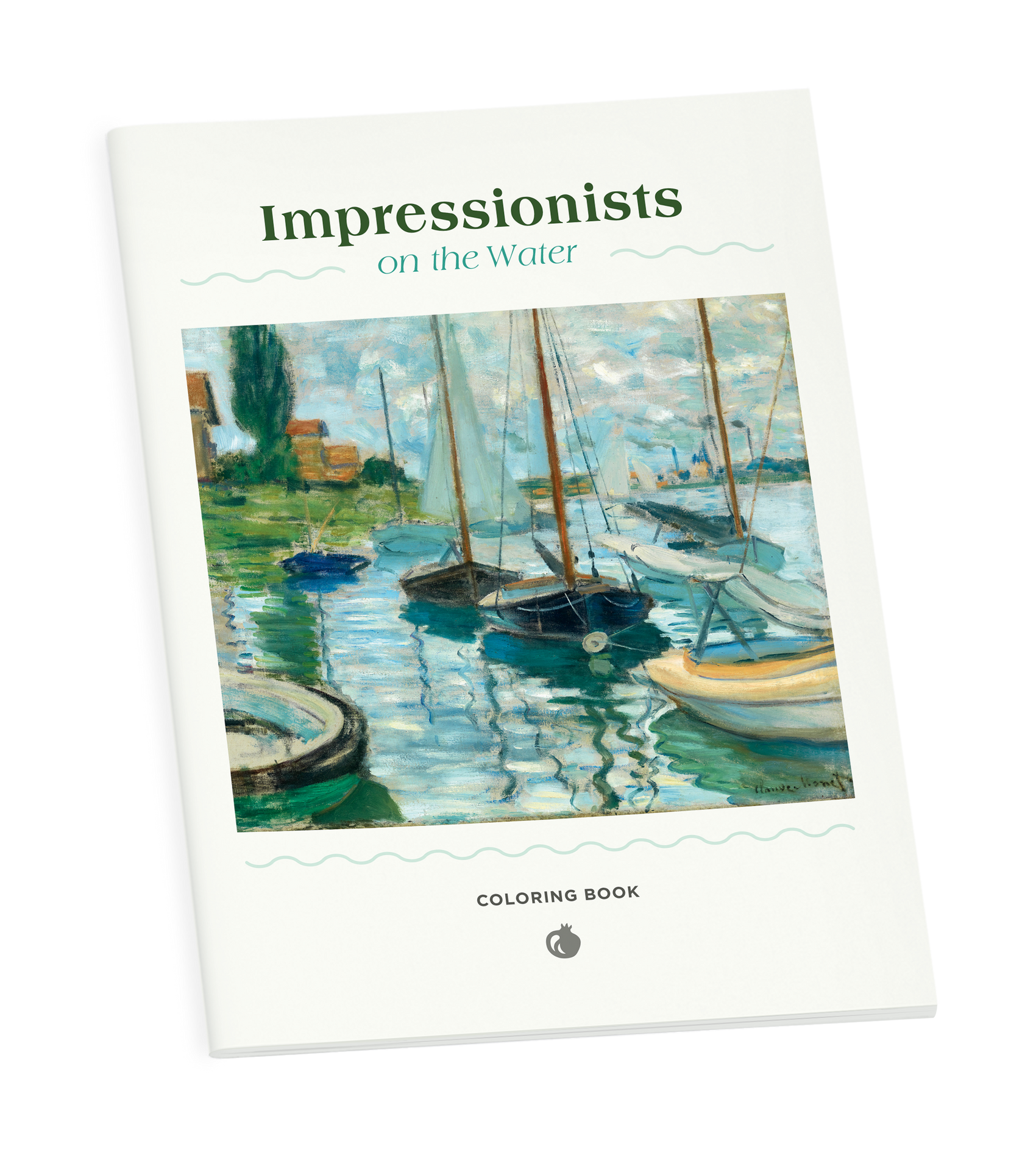 Impressionists on the Water Coloring Book